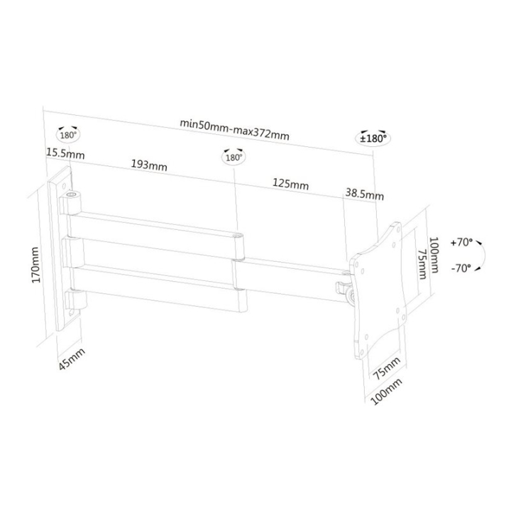 Schematic image Left-angle