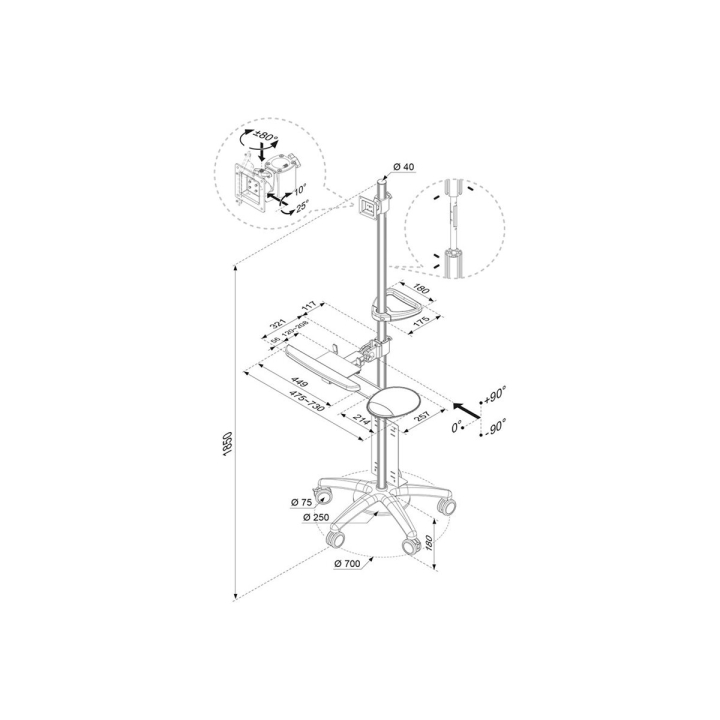 Schematic image Front