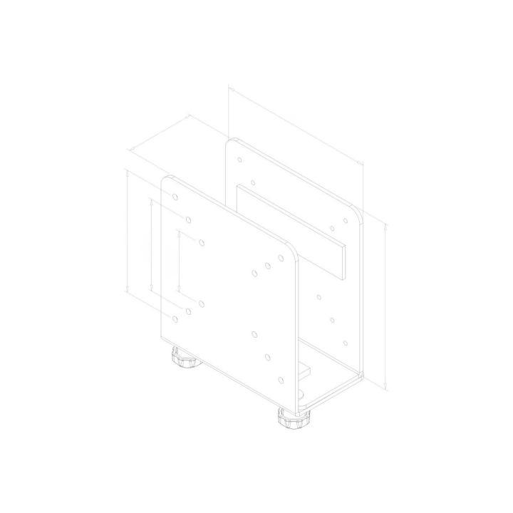 Schematic image Right-angle