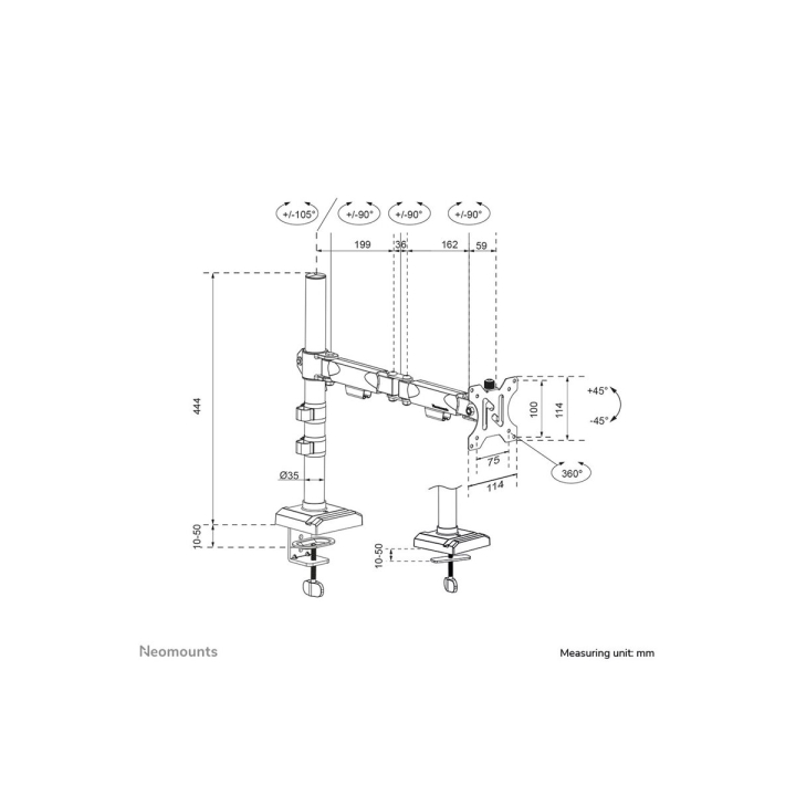 Schematic image Left-angle