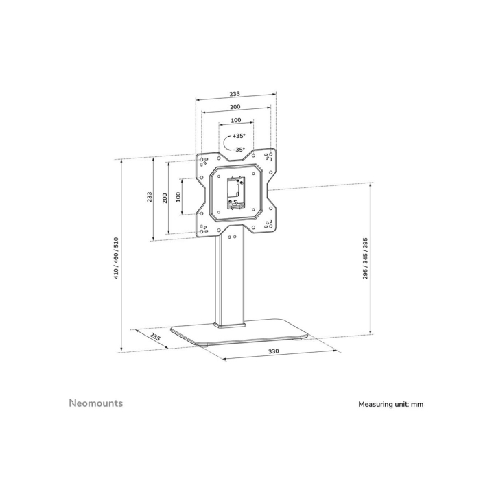 Schematic image Left-angle