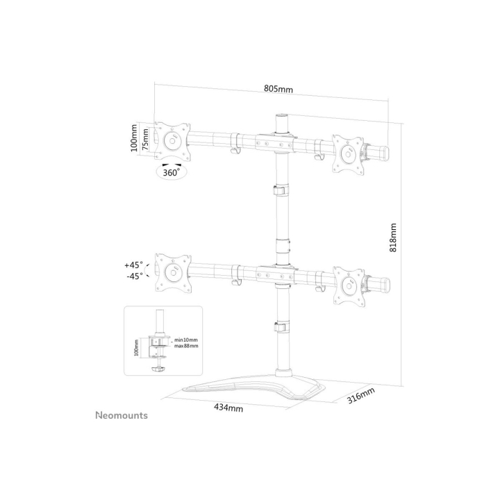 Schematic image Right-angle