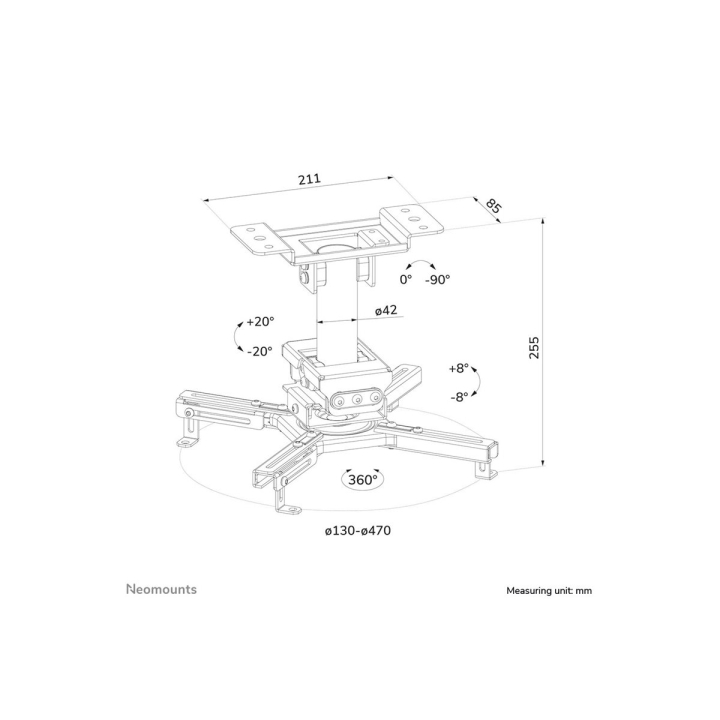 Schematic image Left-angle
