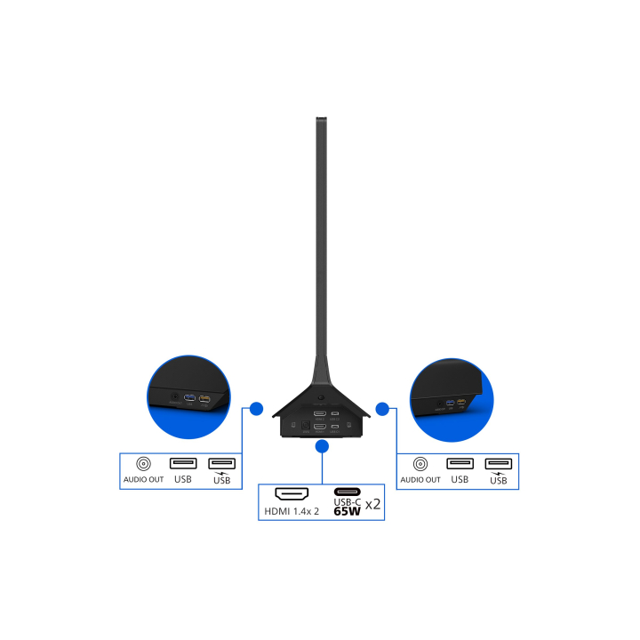 Product shot Ports / controls