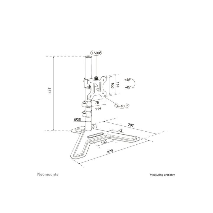 Schematic image Left-angle