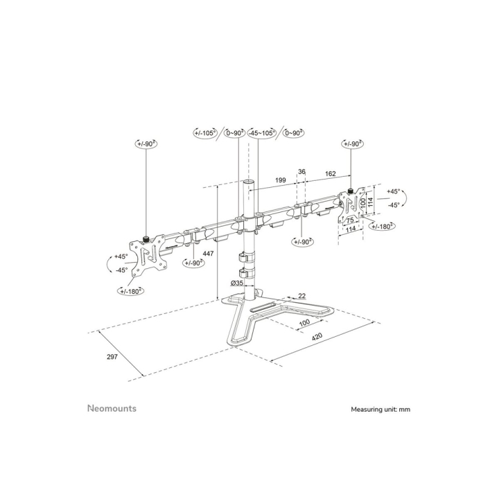 Schematic image Left-angle