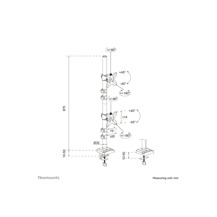 Schematic image Left-angle