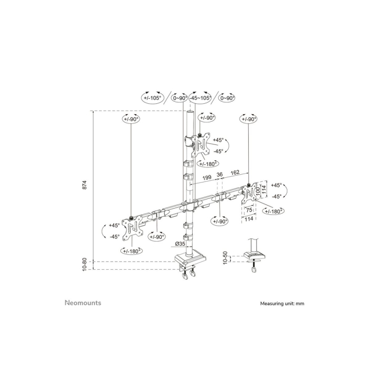 Schematic image Left-angle