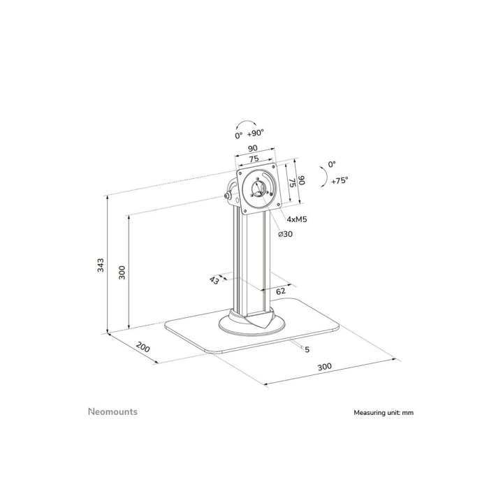 Schematic image Left-angle