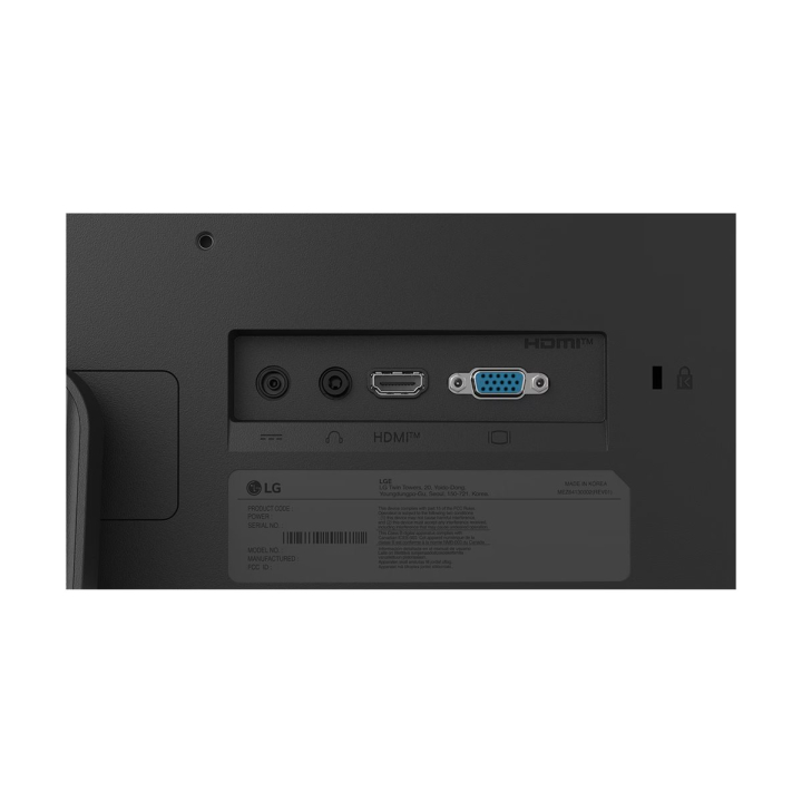 Product shot Ports / controls